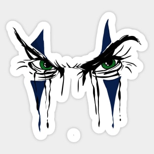 Eyes Joker Sticker